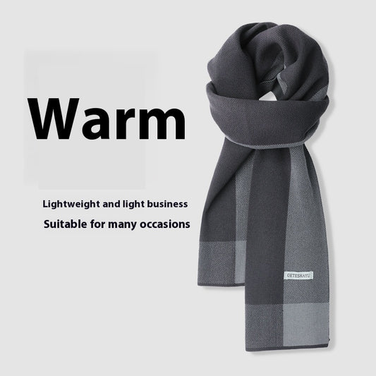 Scarf Winter Men's Outdoor Windproof Neck Protection