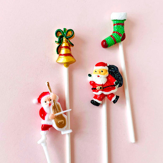 Bell Christmas Baking Dress Up Sign Cake Decoration Plugin