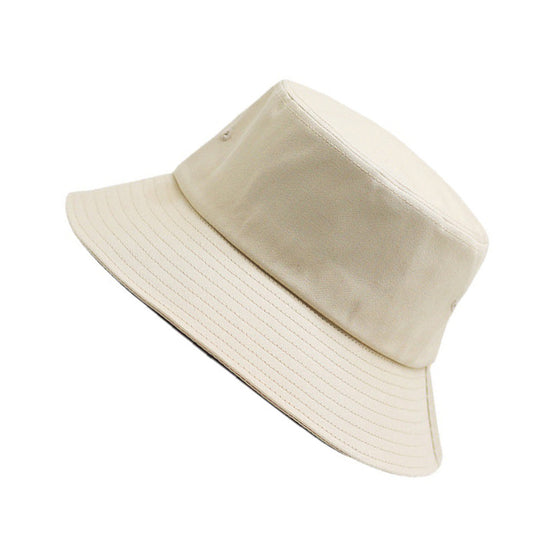 All-match Sunscreen Fisherman Hat With Windproof Rope With Large Brim