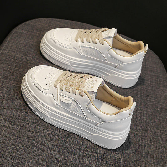 Platform Thick Sole Increased By Casual Sports Skate Shoes