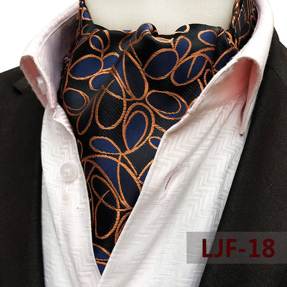Men's Scarf Jacquard Polyester British