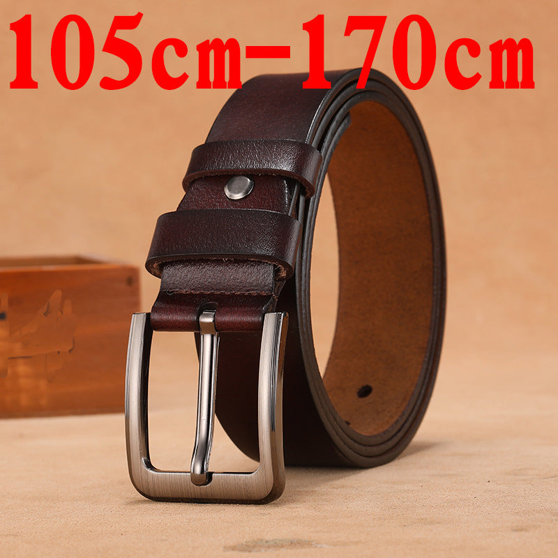 Fashion Square Head Pin Buckle Jeans Strap With Match Casual Belt