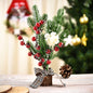Simple Mini Christmas Decoration Window Small Tree Photography Props