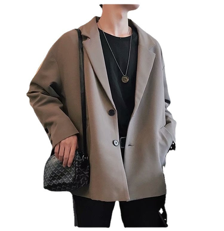 Casual Men's Loose Thin Suit Jacket