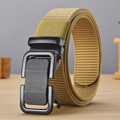 Automatic Buckle Nylon Woven Belt