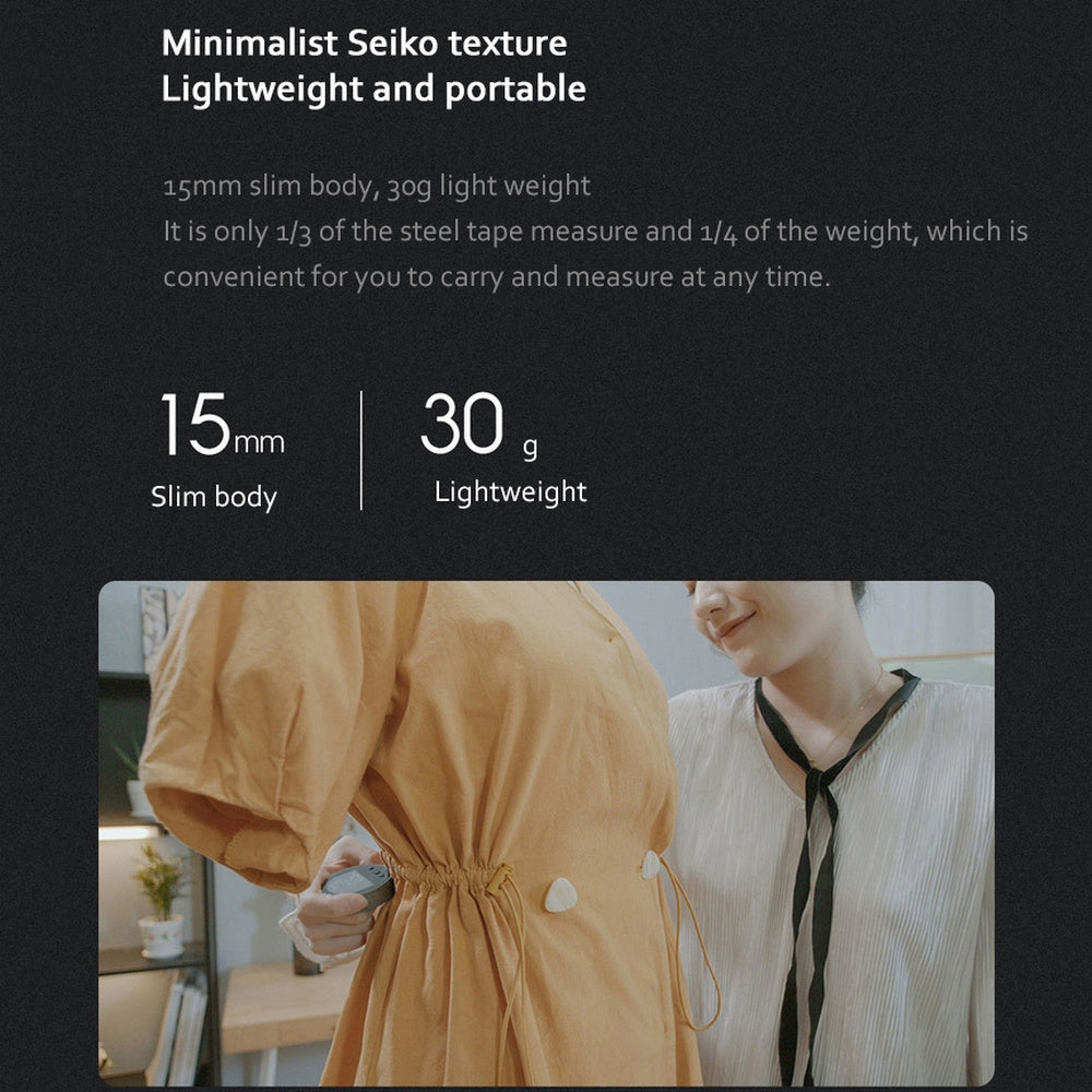 Digital Electronic Measuring Tape - LCD Display