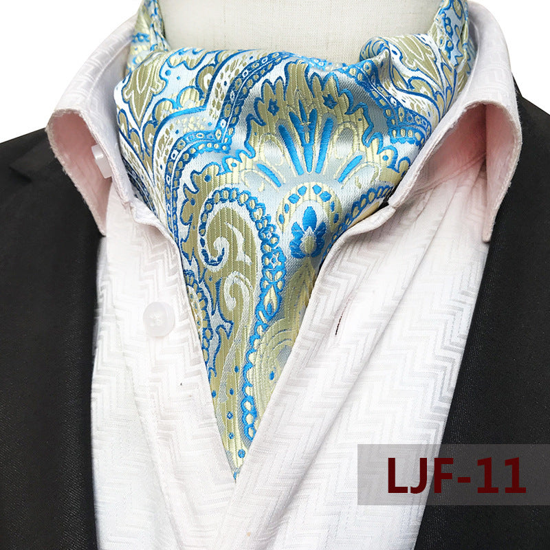 Men's Scarf Jacquard Polyester British