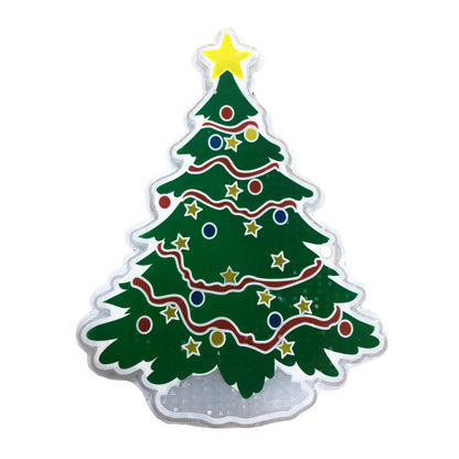 Outdoor Mall Decoration Lights Christmas Day Window Hanging Tree Chandelier Meichen Five-Pointed Star Snowflake Modeling Lights