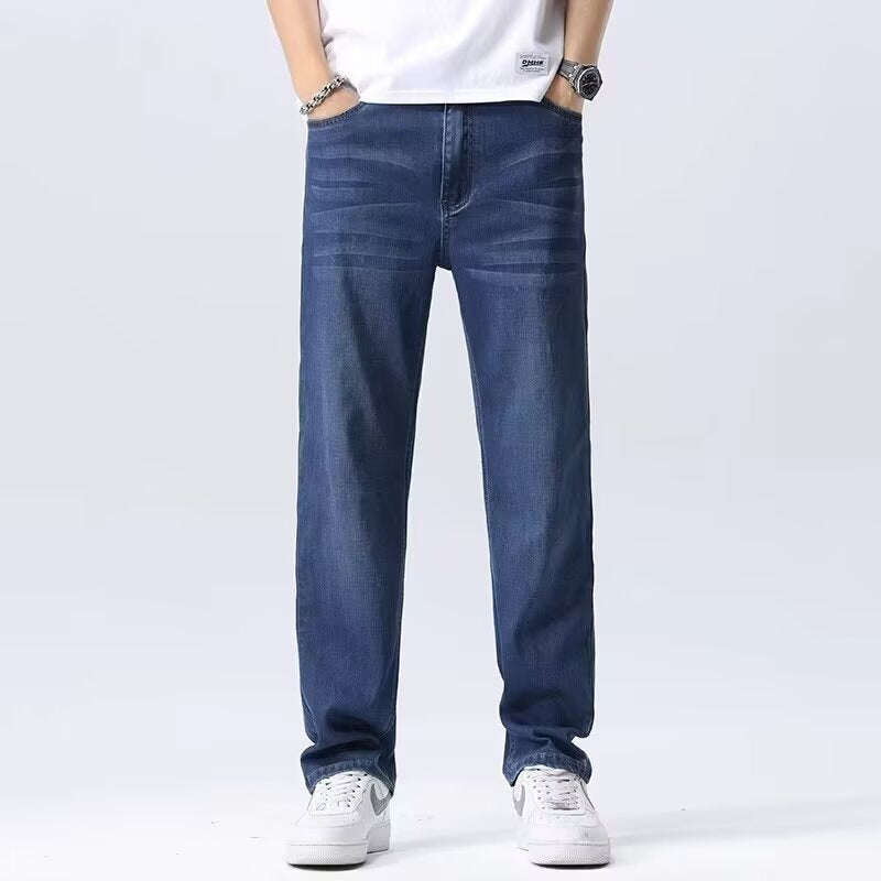 Men's Loose American Retro Straight Casual Pants