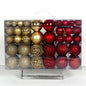 Christmas Ball 3-6cm Set Pvc Boxed Christmas Tree Decoration Colorful Ball