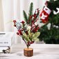 Simple Mini Christmas Decoration Window Small Tree Photography Props