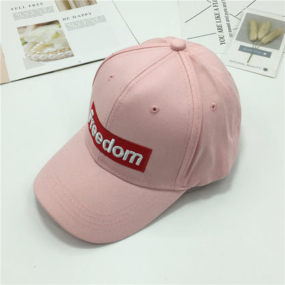 Korean Version Of The Same Cotton Embroidery Alphabet Baseball Hat