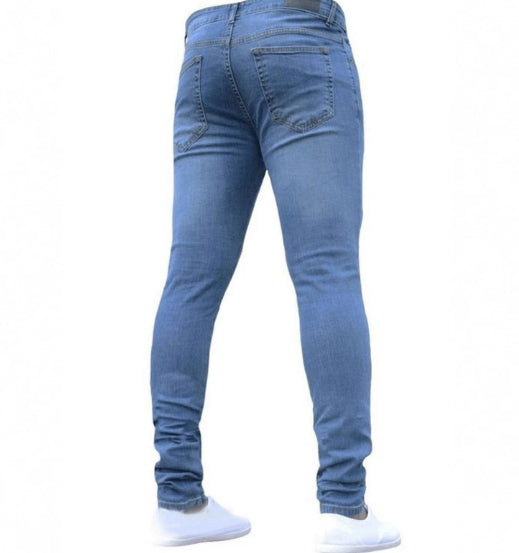 European And American Popular Slim-fit Men's Jeans