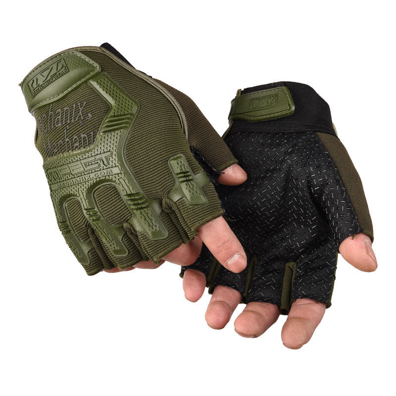 Men's Outdoor Sports Training Fitness Anti-slip Summer Cycling Gloves