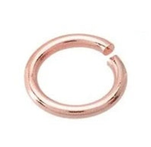 14k Rose Gold Jump Ring (Pack of 10)