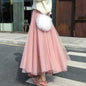3-layer Tulle Skirt Women's Tulle Large Swing Student Skirt