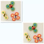 Kids Gyro Insect Sucker Spinner Rattle Bathroom Bath Toys Table Dinner Appease Toys for Baby Toddlers
