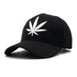 Korean Version Of Solid Color Simple Curved Brim Three-Dimensional Embroidery Maple Leaf Baseball Cap For Men And Women All-Match Fashion Outdoor Camouflage Cap