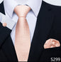 Men's Creative All-match Business Formal Wear Tie Scarf Cuff Buckle Set