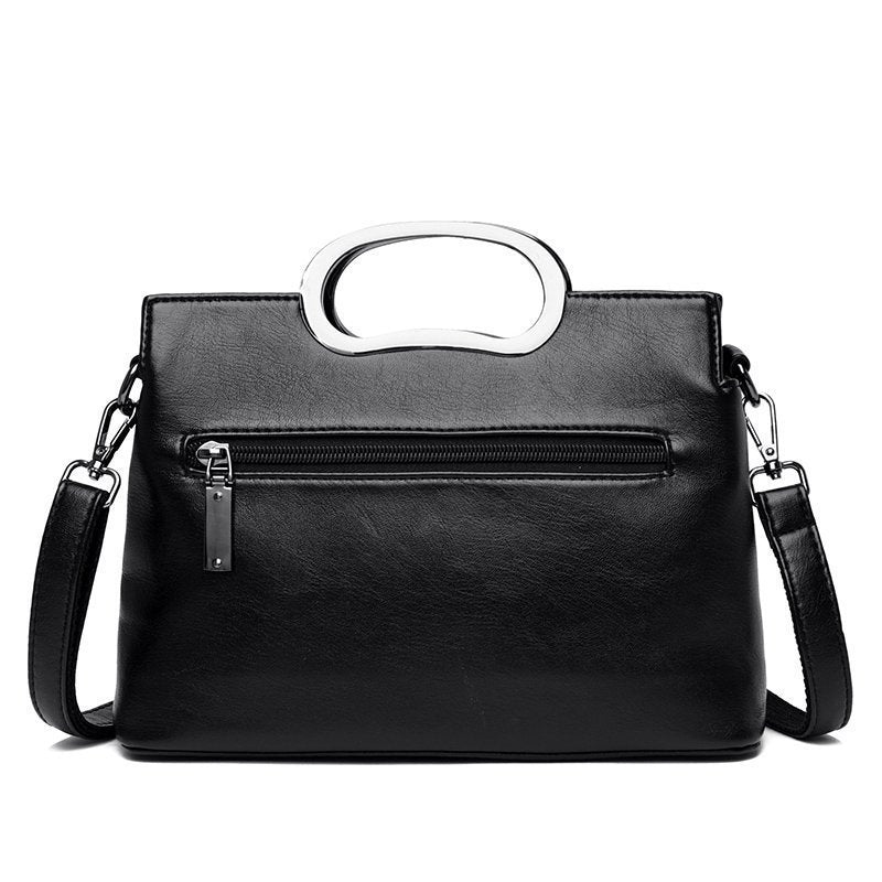 Multi-rivet Portable Fashion Handbag Trendy Tassel Single Shoulder Messenger