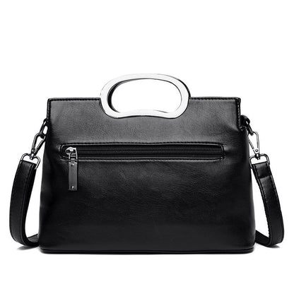 Multi-rivet Portable Fashion Handbag Trendy Tassel Single Shoulder Messenger