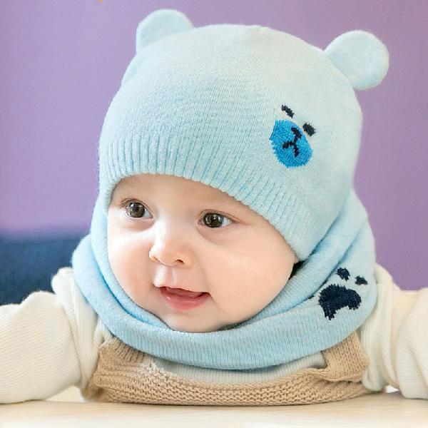 Korean boys and girls baby cap