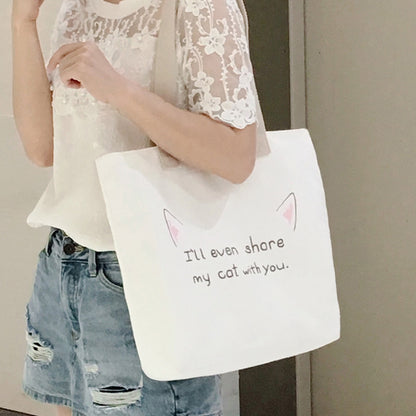 Canvas bag women's shoulder messenger