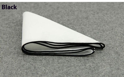 Trendy Men Wedding Groom Groomsman Suit Shirt Dress Corsage Square Scarf