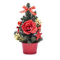 PVC Mini Christmas Tree LED Lights Decoration Desktop Ornaments
