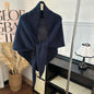 Solid Color Shawl Fashion Versatile Stylish Scarf