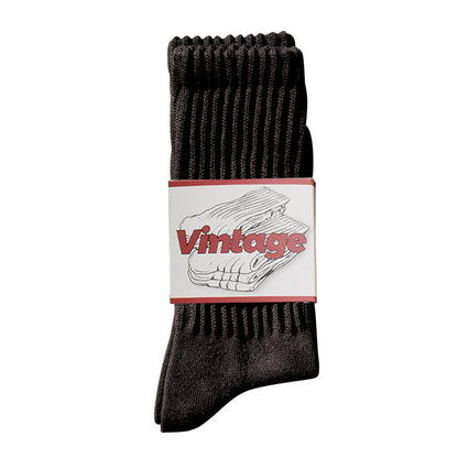 Men's Japanese-style Retro American Long Socks Thick Needle Long Tube
