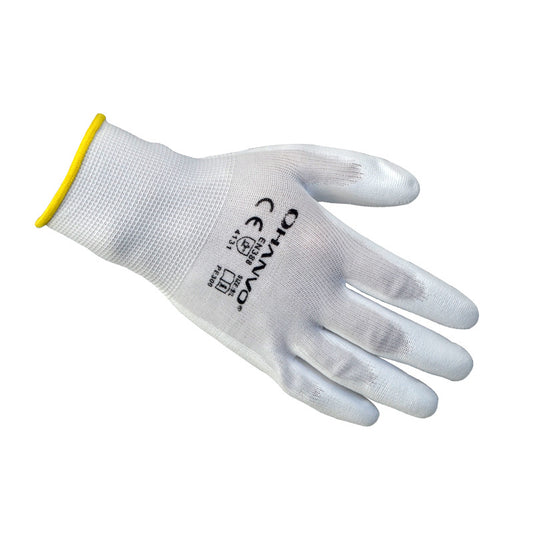 Pu Coated Gloves Labor Gloves Wear-resistant Breathable Flexible
