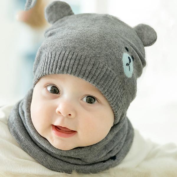 Korean boys and girls baby cap