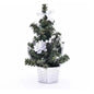 PVC Mini Christmas Tree LED Lights Decoration Desktop Ornaments