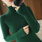 Autumn And Winter Women's Slim-fit Pullover Knit Sweater For Layering
