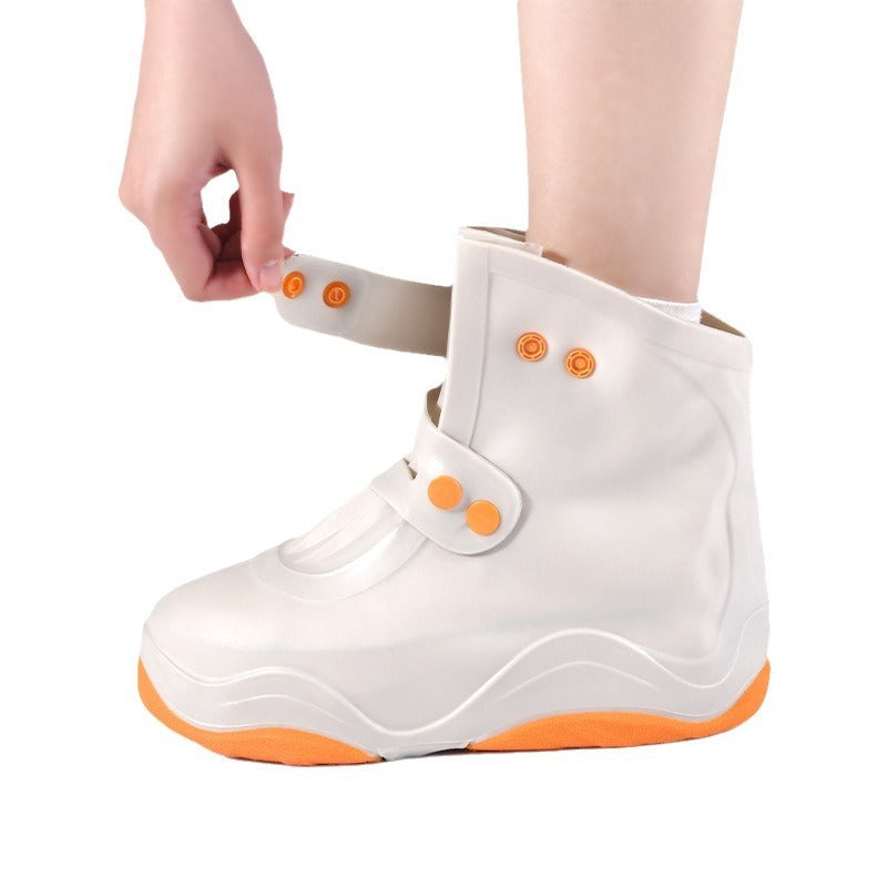 Men's And Women's Waterproof Shoe Cover Silicone Non-slip Wear-resistant