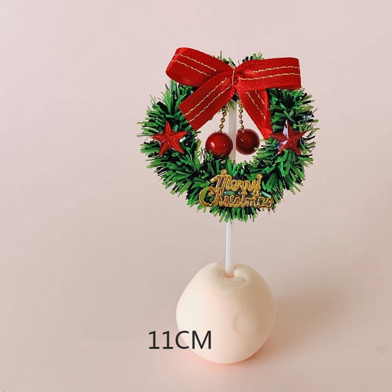 Bell Christmas Baking Dress Up Sign Cake Decoration Plugin