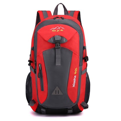 Polyester Men's Outdoor Mountaineering Bag Large Capacity Backpack