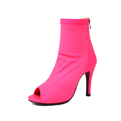Indoor Shoe Soles High-heeled Women's Stiletto Boots With Fishmouth.