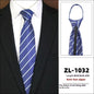Men's Formal Wear Business Zipper Tie-free