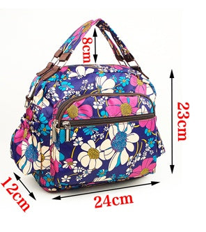 Women's Floral Print Shoulder Bag - Sweet Lady Style