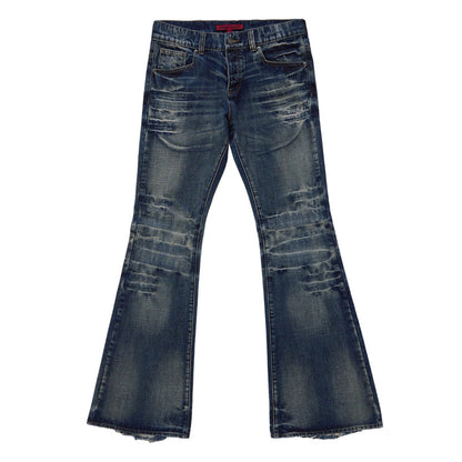 New Slightly Flared Vintage Jeans For Men