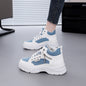 Spring And Autumn Platform Casual Skateboard Shoes Women