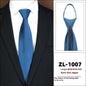 Men's Formal Wear Business Zipper Tie-free