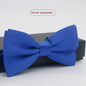 Men's Solid Color Formal Wear Wedding Business Casual Groom Groomsman Bow Tie