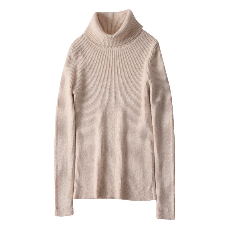 Autumn And Winter Women's Slim-fit Pullover Knit Sweater For Layering