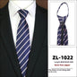 Men's Formal Wear Business Zipper Tie-free
