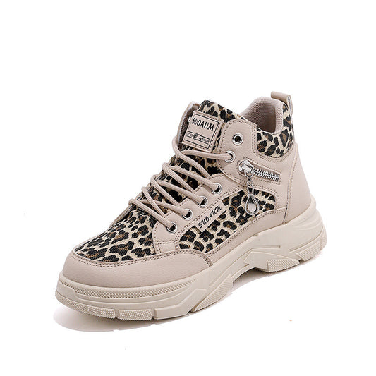 Spring And Autumn Platform Casual Skateboard Shoes Women