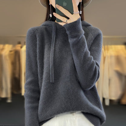 Women's Casual Hooded Sweater