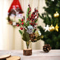 Simple Mini Christmas Decoration Window Small Tree Photography Props